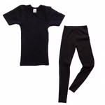 Kinder Set - kurzarm Shirt + Legging aus 100% Bio-Baumwolle