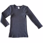 HERMKO 2683005 Kinder langarm Thermo - Shirt in Ringeloptik