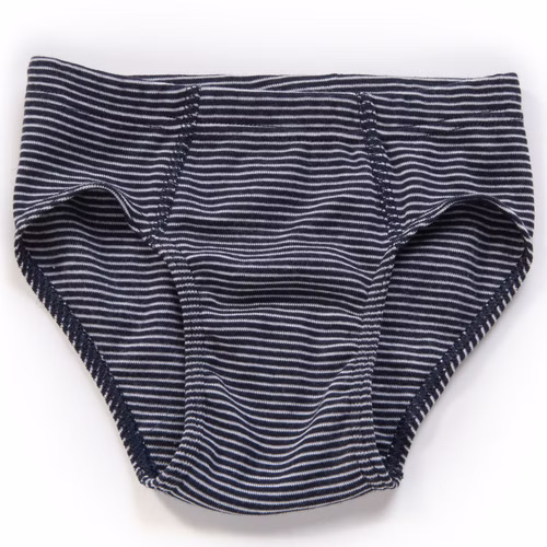 Jungen Slip mit Dehnbund Marine Ringel Jungen Slip mit Dehnbund Marine Ringel
