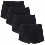 HERMKO 2710 4er Pack Mädchen Pant Panty aus Bio-Baumwolle