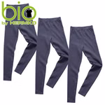 HERMKO 2720 3er Pack Kinder Legging unisex aus Bio-Baumwolle