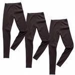 HERMKO 2720 3er Pack Kinder Legging unisex aus Bio-Baumwolle