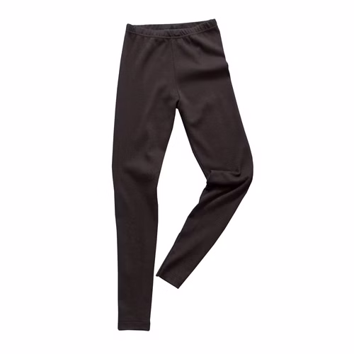 2720-schwarz.jpg HERMKO 2720 3er Pack Kinder Legging unisex aus Bio-Baumwolle