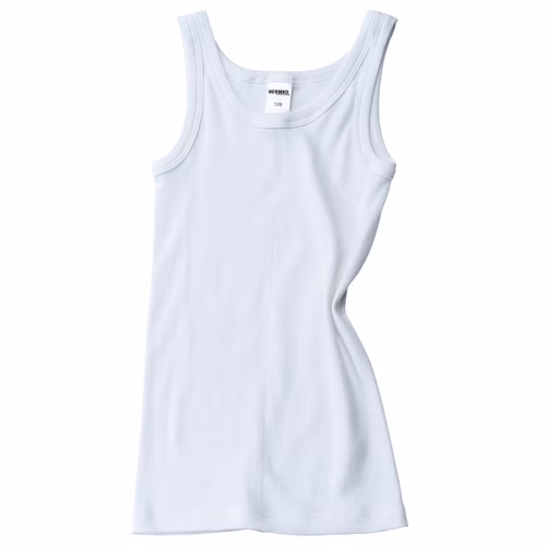 Jungen Unterhemd 100% Bio-Baumwolle Weiß Jungen Unterhemd 100% Bio-Baumwolle Weiß