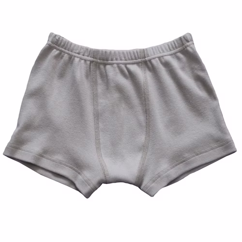 2900-grau1.jpg HERMKO 2900 3er Pack Jungen Pants, Boxershorts aus Bio-Baumwolle