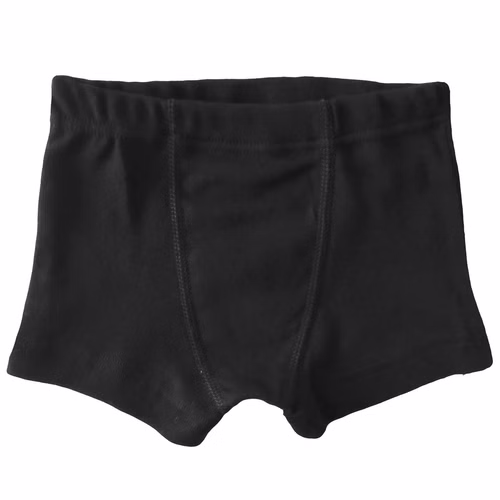 2900-schwarz-1.jpg HERMKO 2900 3er Pack Jungen Pants, Boxershorts aus Bio-Baumwolle