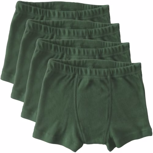 2900-olive-4er.jpg HERMKO 2900 4er Pack Knaben Pant mit Bein aus Bio-Baumwolle