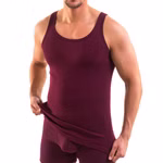 Herren Tank Top bordeaux