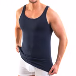 Herren Tank Top marine