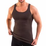 Herren Tank Top braun
