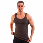Herren Tank Top braun