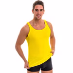 Herren Tank Top california gelb