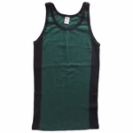 Herren Tank Top smaragd - schwarz