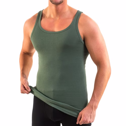 Herren Tank Top tanne Herren Tank Top tanne