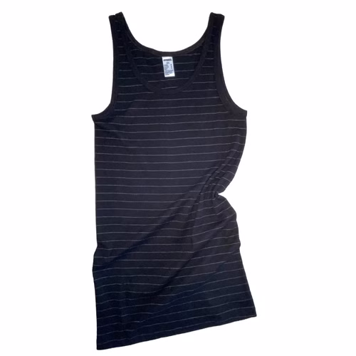 3000-SchwarzRingel.jpg HERMKO 3000 Herren Tank Top auch in Übergrößen aus 100 % Bio-Baumwolle