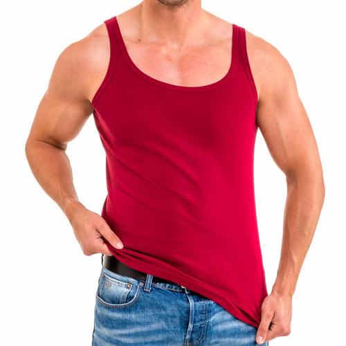 Herren Tank Top rubin Herren Tank Top rubin
