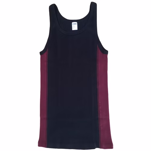 Herren Tank Top schwarz - bordeaux Herren Tank Top schwarz - bordeaux