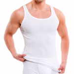 Herren Unterhemd weiß 5er Pack Herren Unterhemd weiß 5er Pack