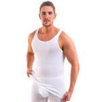 Herren Unterhemd weiß 5er Pack Herren Unterhemd weiß 5er Pack
