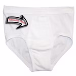 HERMKO 3240 3er Pack Herren Slip mit Eingriff mit Weichbund aus Bio-Baumwolle