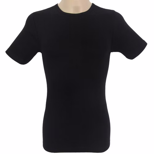 Herren kurzarm Shirt Rundhals schwarz Herren kurzarm Shirt Rundhals schwarz