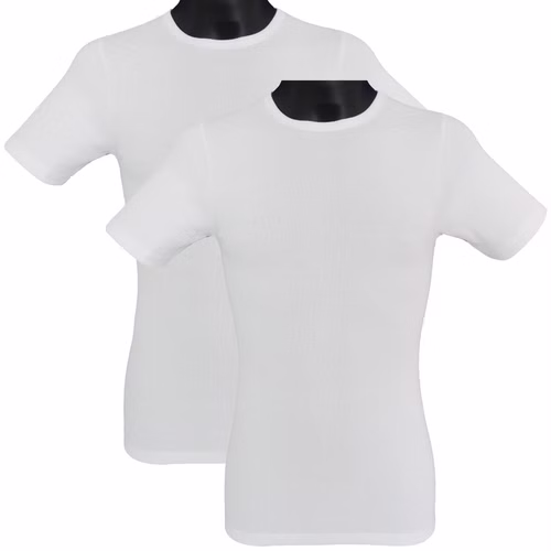 Herren kurzarm Shirt Rundhals weiß Herren kurzarm Shirt Rundhals weiß