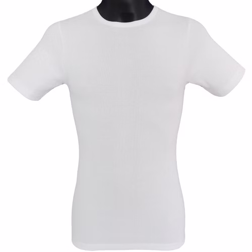 Herren kurzarm Shirt Rundhals weiß Herren kurzarm Shirt Rundhals weiß