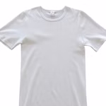 HERMKO 384710 Extralanges Herren kurzarm Shirt mir Rundhals und Weichbund als Abschluss, 100% Bio-Baumwolle