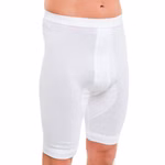 HERMKO 3980 2er Pack Herren Longpant mit Eingriff mit Weichbund aus 100% Bio-Baumwolle