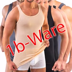 Herren Achselhemden 1b-Ware farbig Herren Achselhemden 1b-Ware farbig