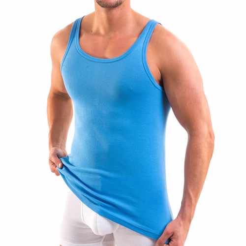 Herren Tank Top hellblau Herren Tank Top hellblau
