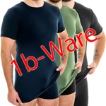 HERMKO 443847 5er Pack Herren Shirts extralang mit kleinen Fehlern aus 100% Bio-Baumwolle
