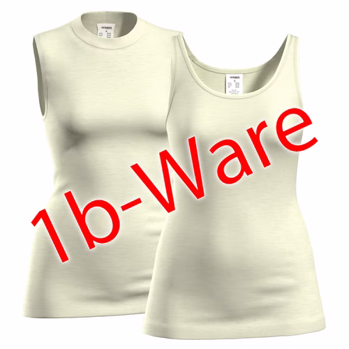 1B-Ware 2er Pack Damen Top aus Wolle/Tencel mit kleinen Fehlern natur 1B-Ware 2er Pack Damen Top aus Wolle/Tencel mit kleinen Fehlern natur