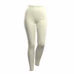 Damen Leggings aus Merinowolle/Tencel natur