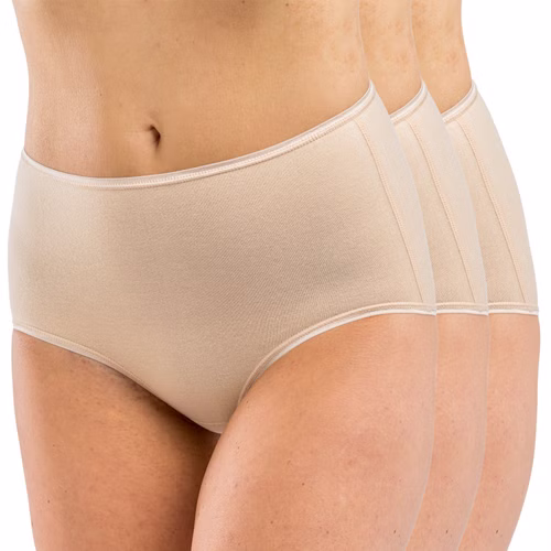 Damen high-waist hochgeschlossen Slip Taillenslip cream (hautfarben) Damen high-waist hochgeschlossen Slip Taillenslip cream (hautfarben)