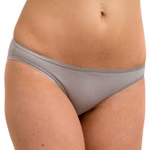 Damen Slip Basic grau Damen Slip Basic grau