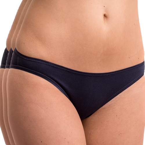 Damen Slip Basic 3er Pack marine Damen Slip Basic 3er Pack marine