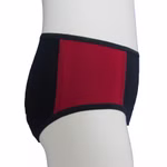 Mädchen Slip zweifarbig marine / rot ST