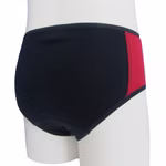 Mädchen Slip zweifarbig marine / rot RT