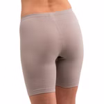 Damen Longpant Unterwäsche grau Hinteransicht