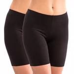 Damen Longpant Unterwäsche schwarz