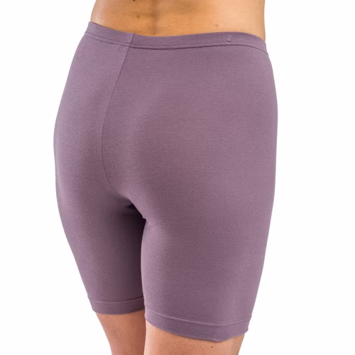 Damen Longpant Unterwäsche pflaume Hinteransicht Damen Longpant Unterwäsche pflaume Hinteransicht