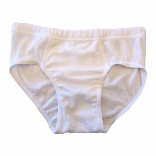 62850-weiss.jpg HERMKO 62850 Jungen Funktions Slip "athletic" für Sport und Alltag