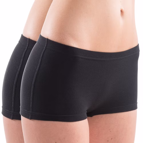 Damen Funktionspant schwarz 2er Pack Damen Funktionspant schwarz 2er Pack