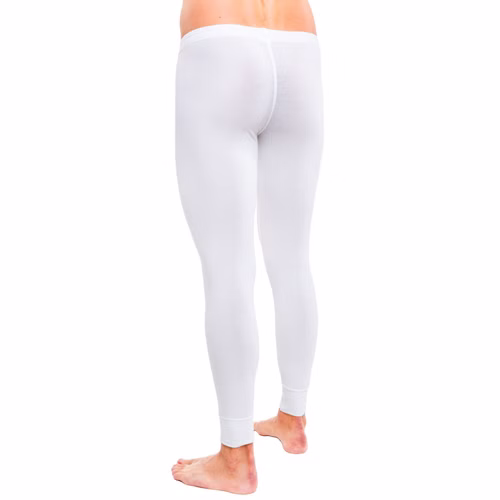 68545-weiss2.jpg HERMKO 68545 Herren Funktionswäsche lange Unterhosen ohne Eingriff