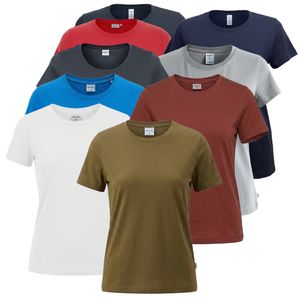 HERMKO Damen-T-Shirt aus Bio-Baumwolle in neun Farben