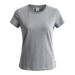 Damen T-Shirt in grau Vorderseite Damen T-Shirt in grau Vorderseite