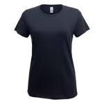 Damen T-Shirt in schwarz Damen T-Shirt in schwarz