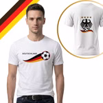 Herren Fussball T-Shirt weiss Herren Fussball T-Shirt weiss