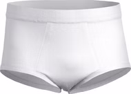Herren Inkontinenz Slip weiß 3D
